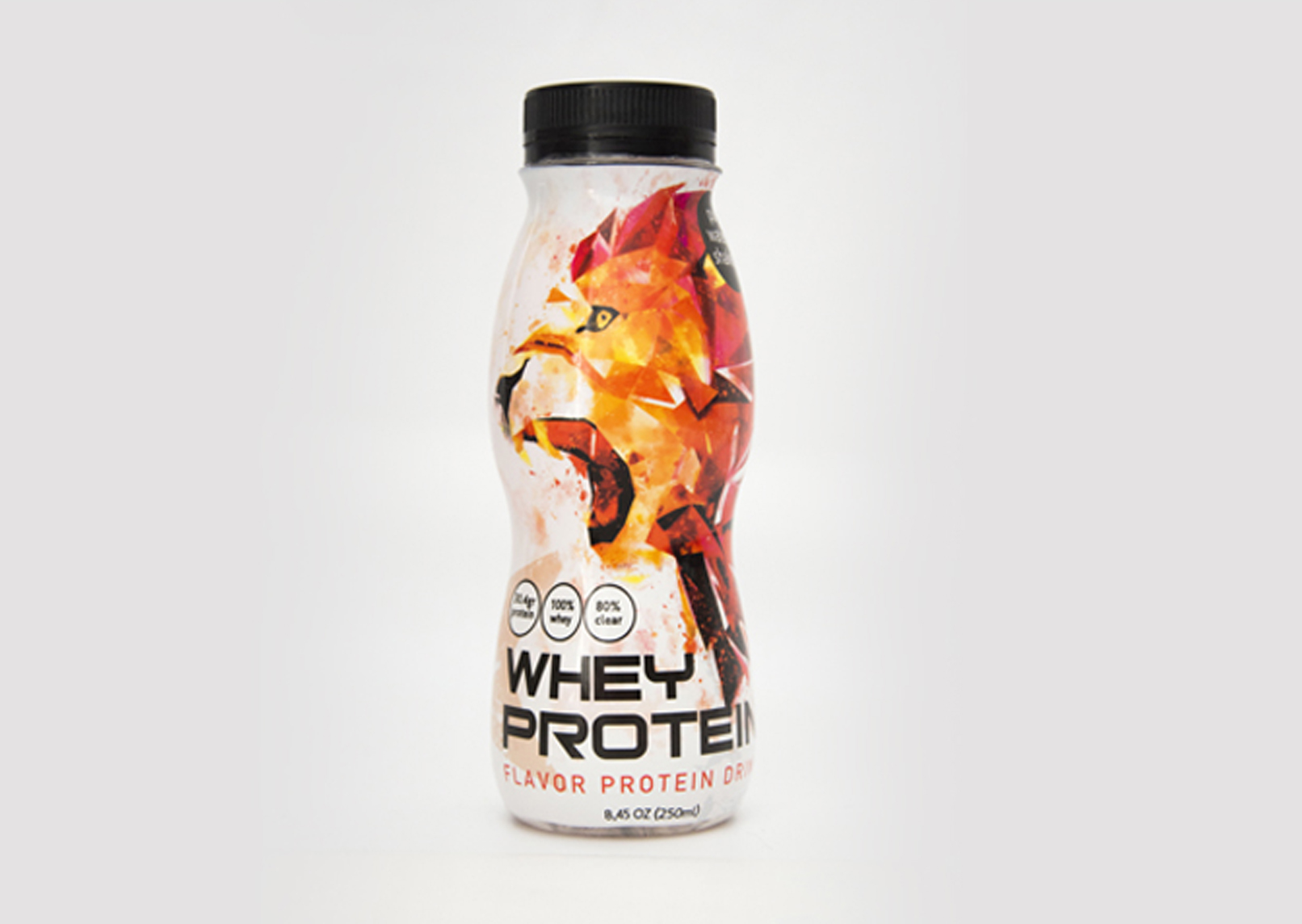 Σχεδιασμός συσκευασίας whey protein amhes