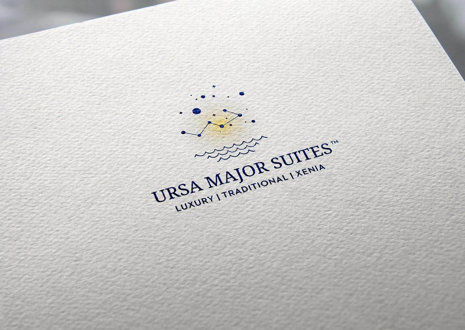 Σχεδιασμός σήματος λογοτύπου ursa major suites