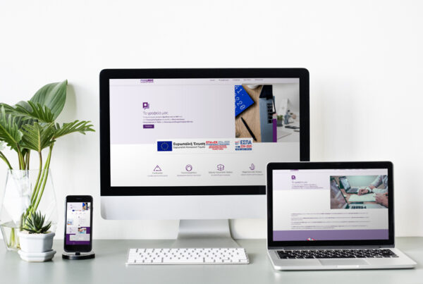 Web site για το λογιστικό γραφείο Panlogic